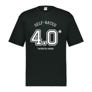 Self-Rated 4.0 Performance Tee