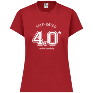 Self-Rated 4.0 Women’s Performance Tee